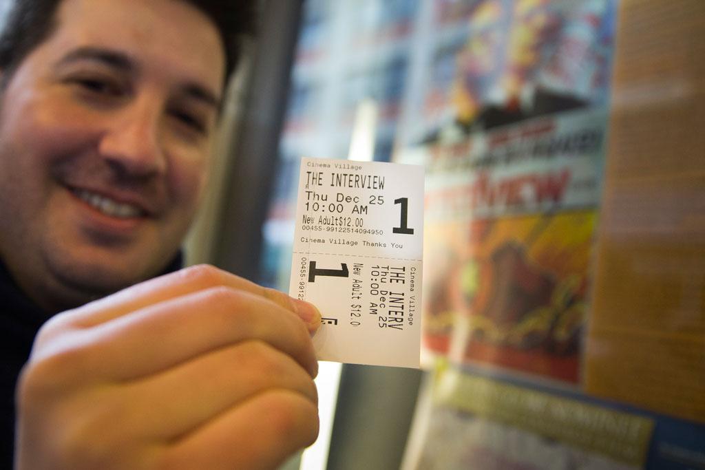 New York Showings of ‘The Interview’ Sell Out