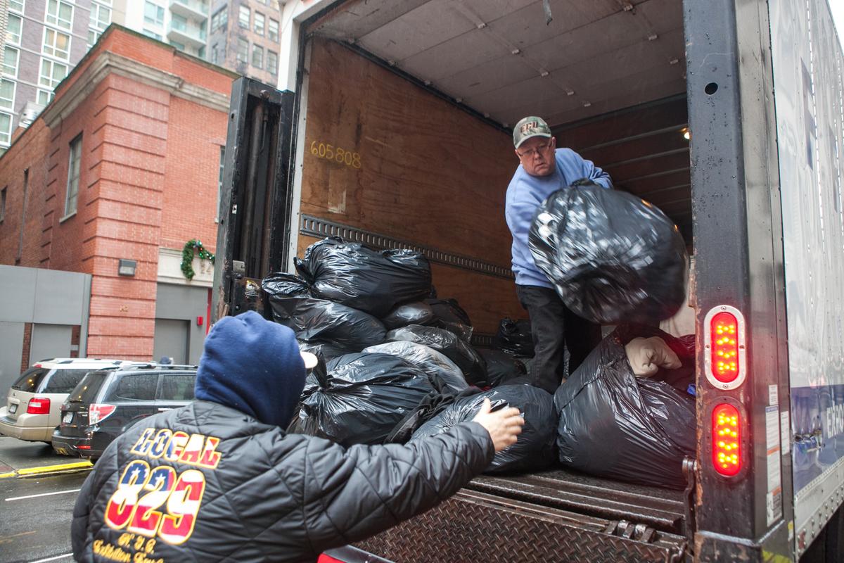 New York Cares Gets Generous Winter Coat Drive Donation