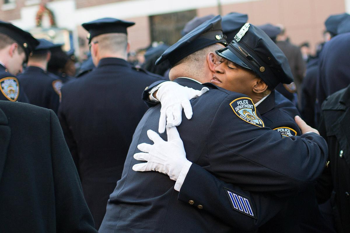 Mourners Attend Funeral for NYPD Officer Ramos, Who ‘Touched the Soul of an Entire Nation’