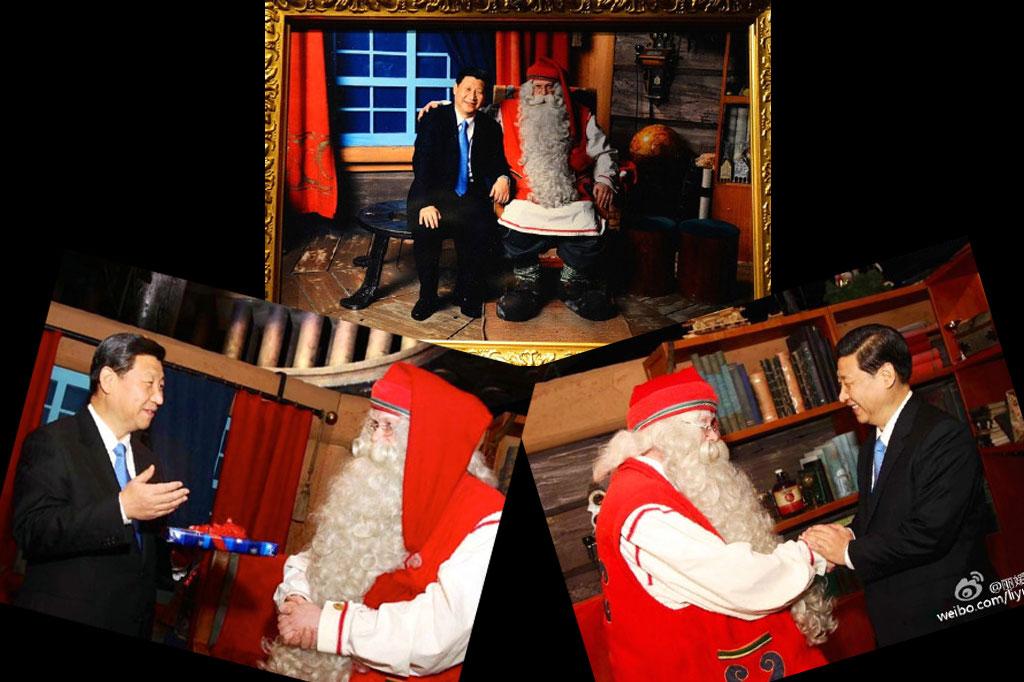Santa Suppressed in China, but Regime Head Likes Him