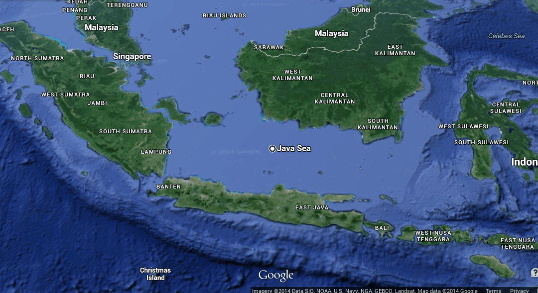 Where Was AirAsia Flight QZ 8051 Found? Karimata Strait Map Shows Location of Wreckage