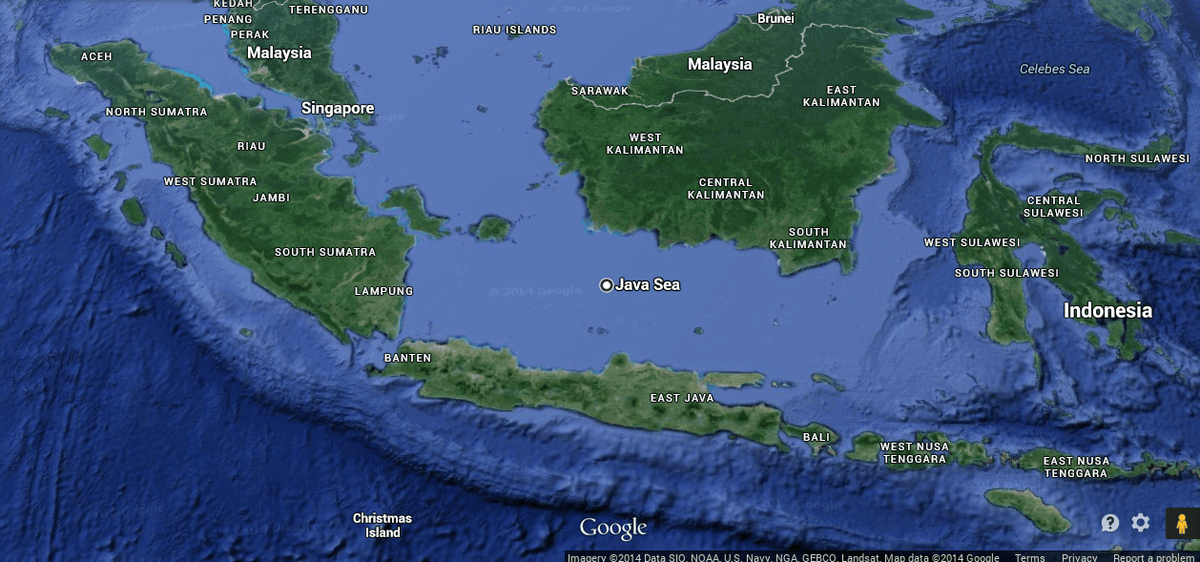 Where Was AirAsia Flight QZ 8051 Found? Karimata Strait Map Shows Location of Wreckage