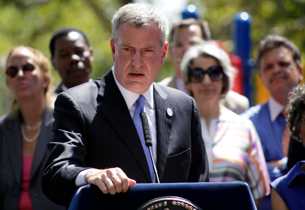 Despite Stormy Relations, NYC Mayor Bill de Blasio Outlines Positive Vision of NYPD