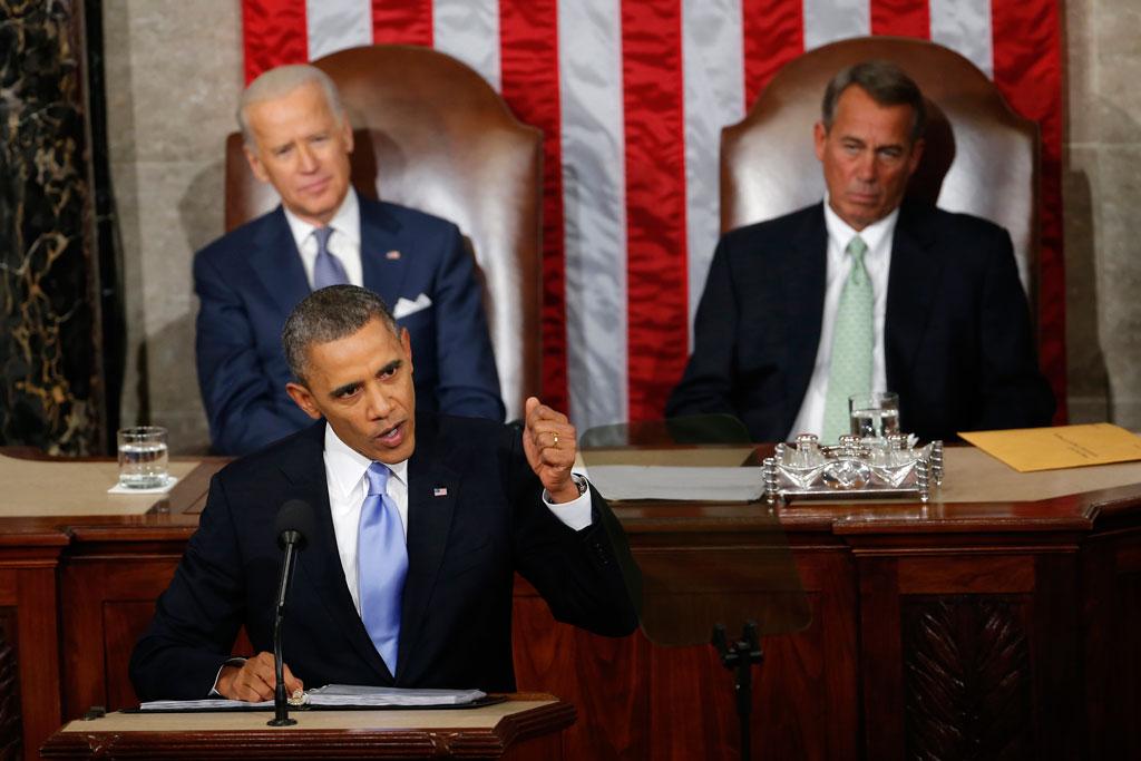 Obama Looks Past GOP in Promoting His 2015 Agenda