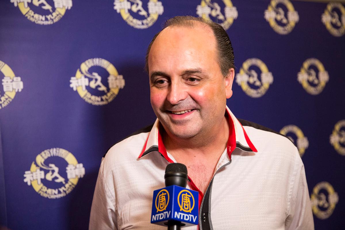 Producer Stephan Klovan Charged Up By Shen Yun