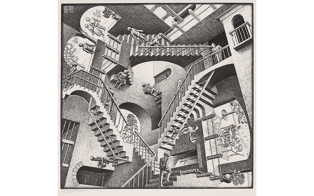 M. C. Escher: Master of Impossible Contrasts