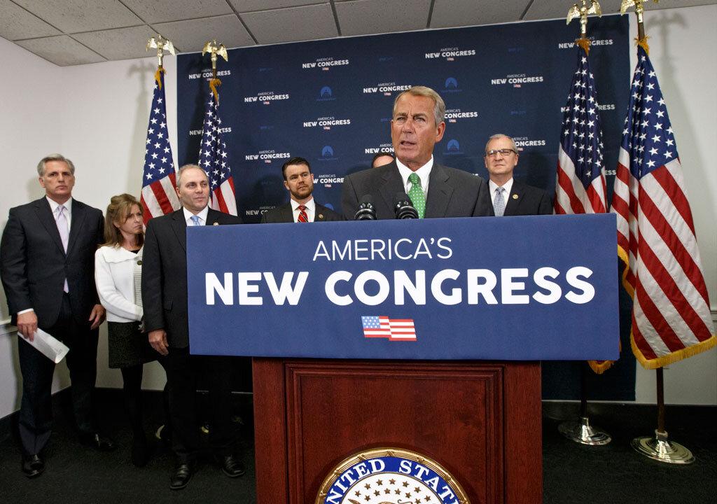 Boehner’s Moves Nudge House Caucus to Right