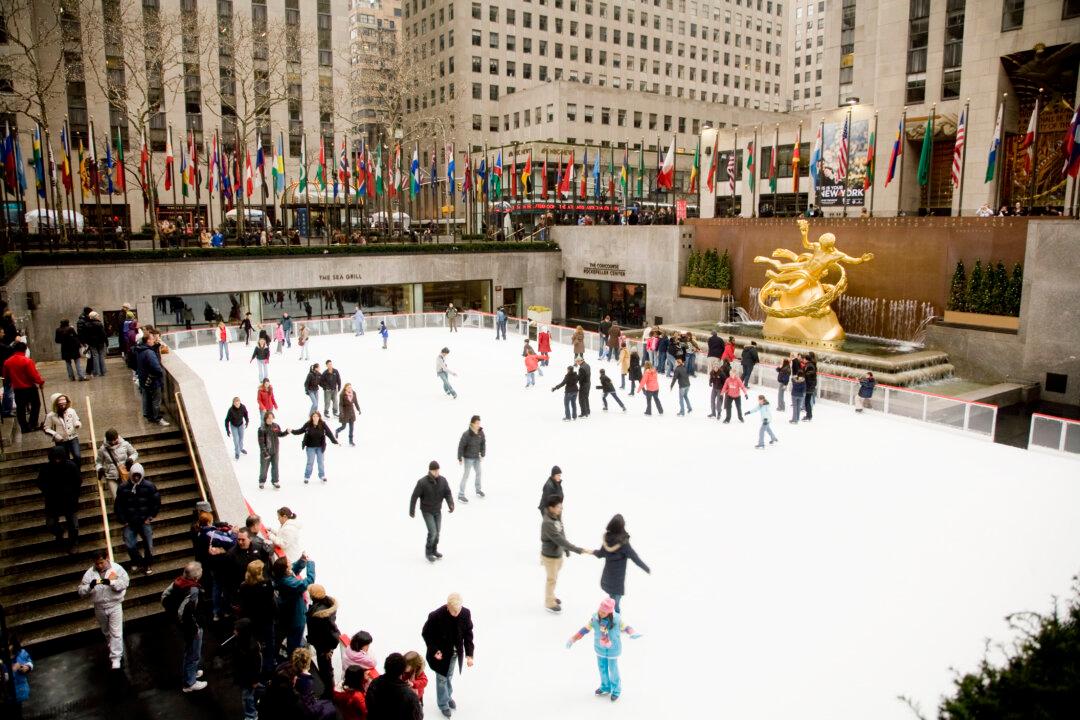 New Year’s Fun at The Rink at Rockefeller Center