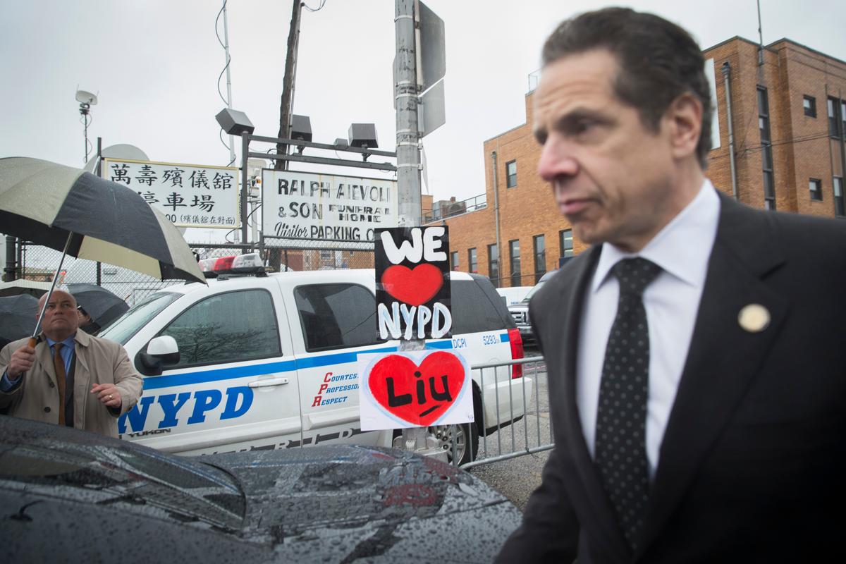 Cuomo Meets With Police Union Leaders