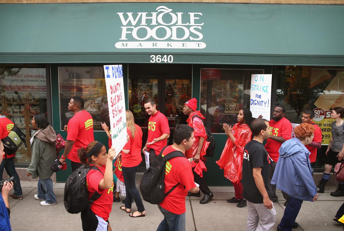 Animal Rights Activists Protest Whole Foods for Inhumane Egg Supplier