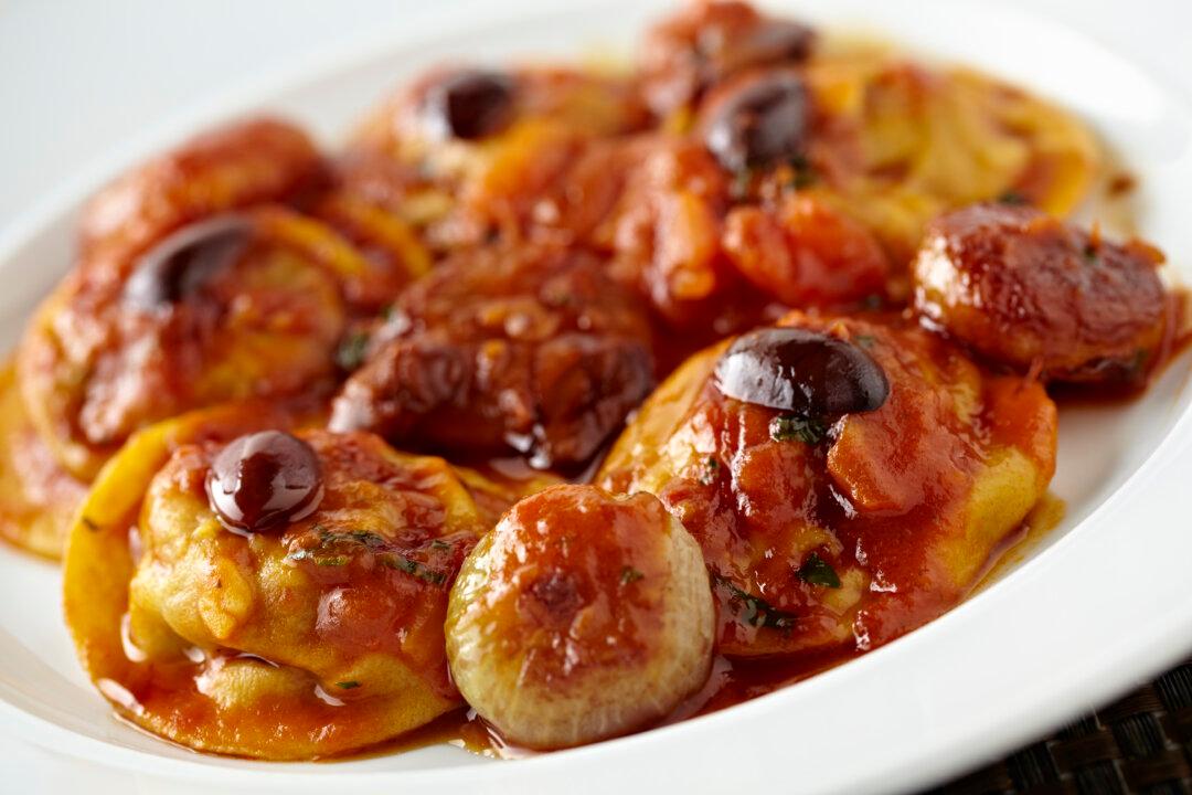 Diane Kochilas’s Octopus Stifado ‘Ravioli’