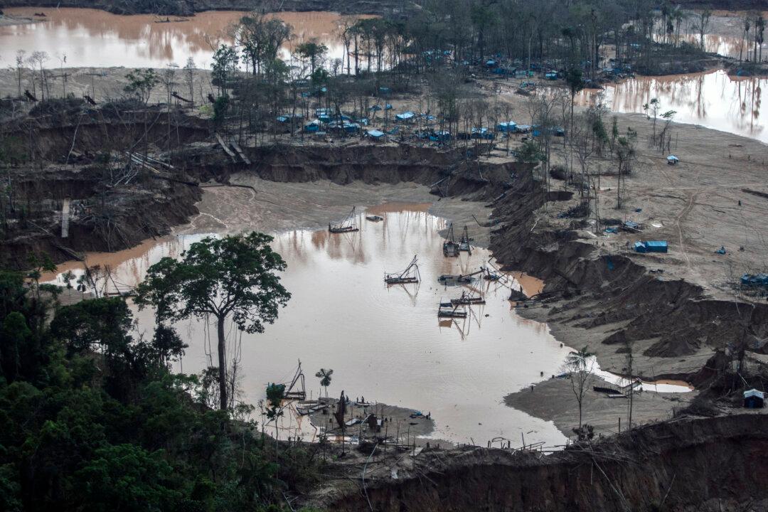 Small Gold Mines in Peru Poison Life Downstream