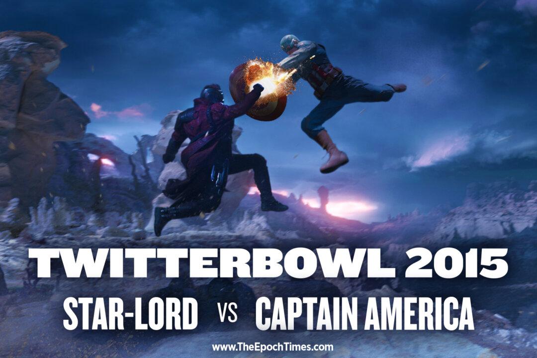 Captain America Challenges Star-Lord in Epic Samaritan Super Bowl Bet