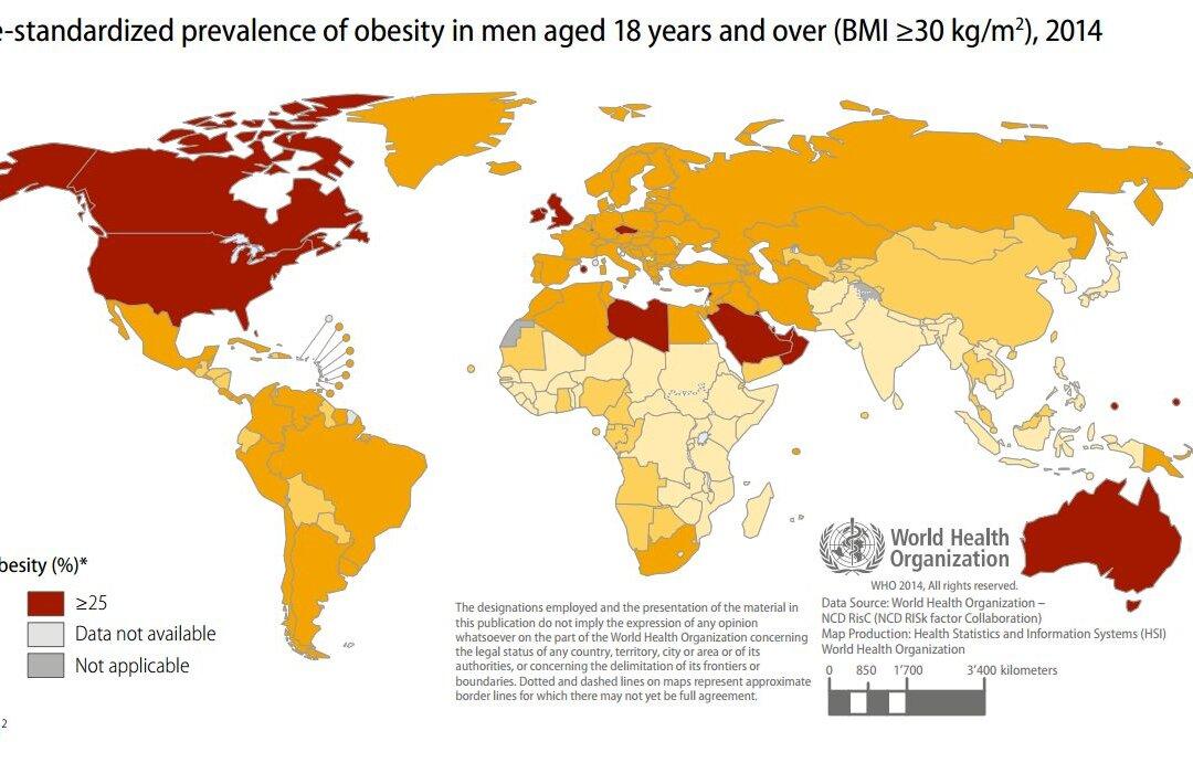 No, US Isn’t the Fattest Country in the World but it’s Close