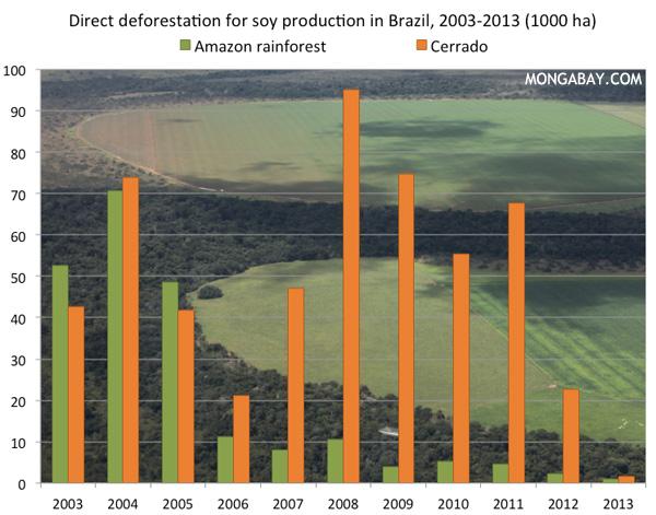 Brazil’s Soy Moratorium Reduced Amazon Deforestation
