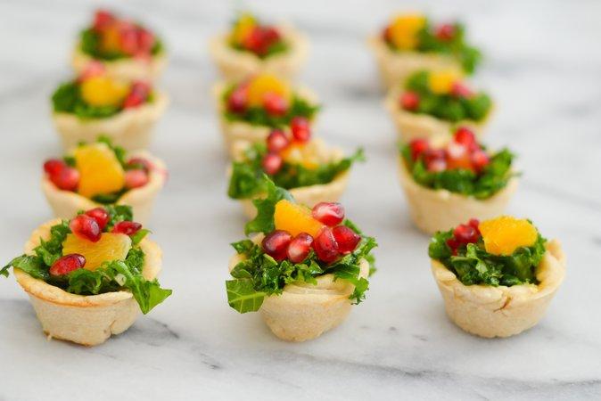 Poppy Seed & Kale Salad Cups