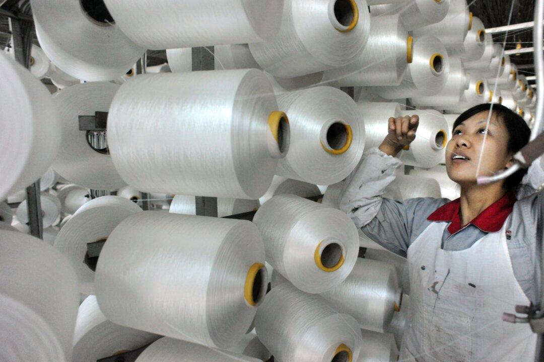 China Manufacturing Activity Contracts in January