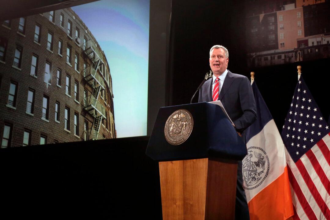 New York City Mayor’s Speech Focuses on Affordable Housing