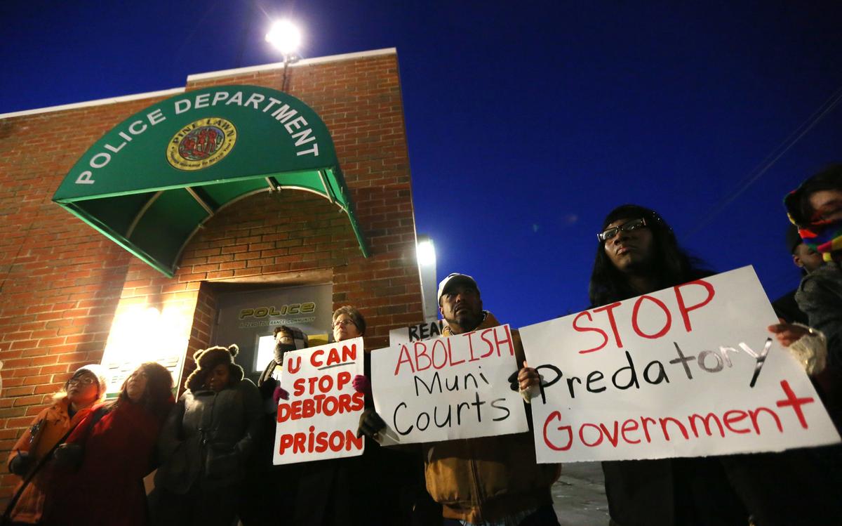 In Ferguson, People Are Tired of Being Jailed for Not Paying Parking Tickets