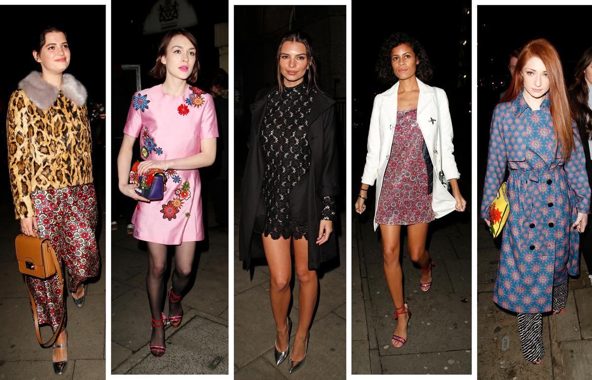 London’s Flower Power Fashionistas