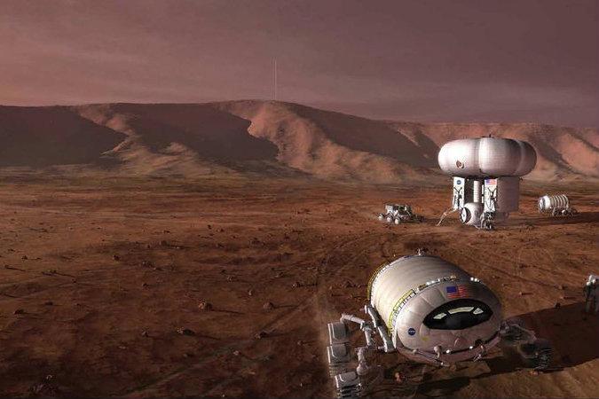 How Energy From Dry Ice Could Power Human Colonies on Mars