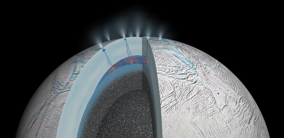 Icy Plumes Bursting From Saturn’s Moon Enceladus Suggest It Could Harbour Life