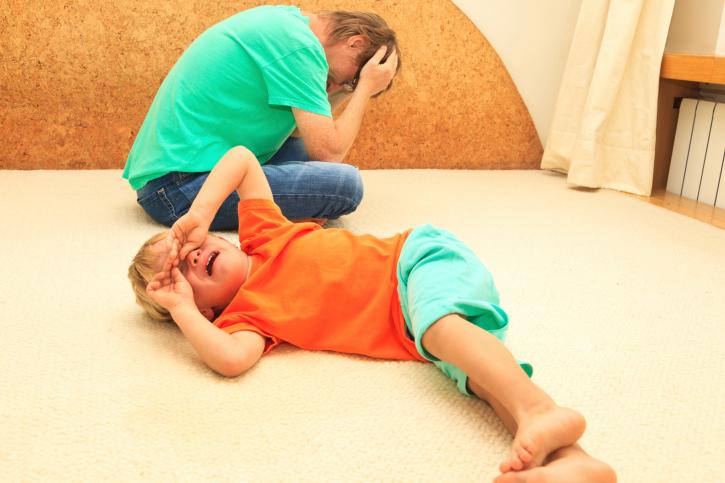 When Dad’s Depressed, Toddlers Act Out