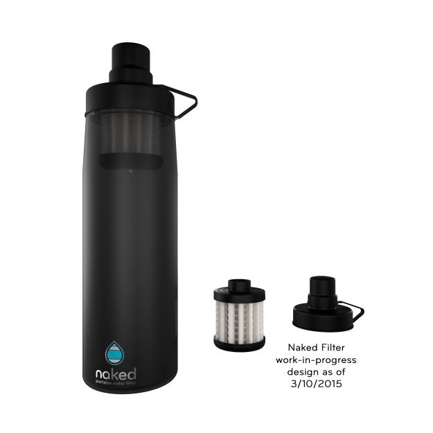 Amazing Naked Filter Bottle Promises to Change the World