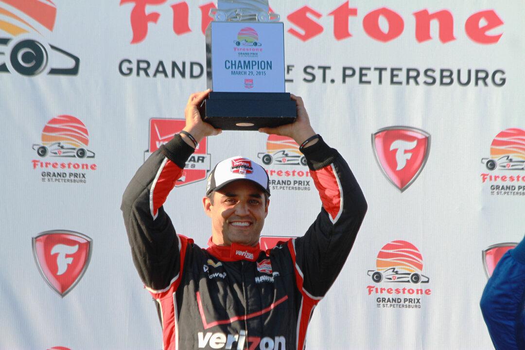 Juan Montoya Overpowering at IndyCar Grand Prix of St. Petersburg