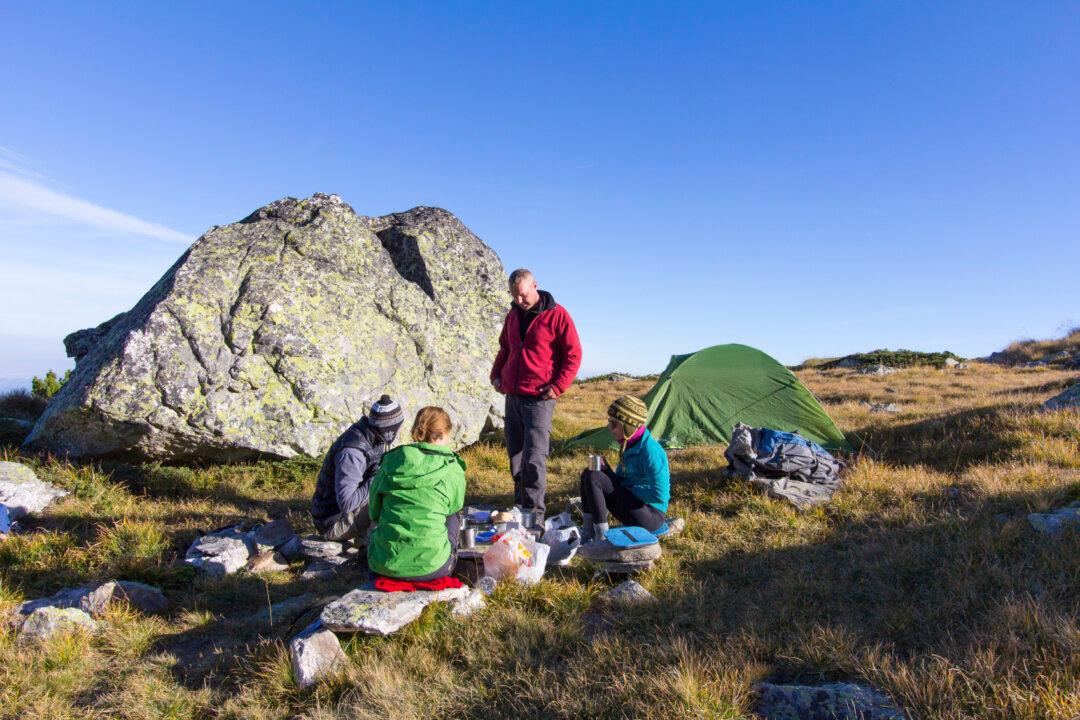 Camping on the Bulgarian Coast