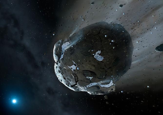 Polluted Dwarf Star Could Hold the Key to the Origin of Water on Earth