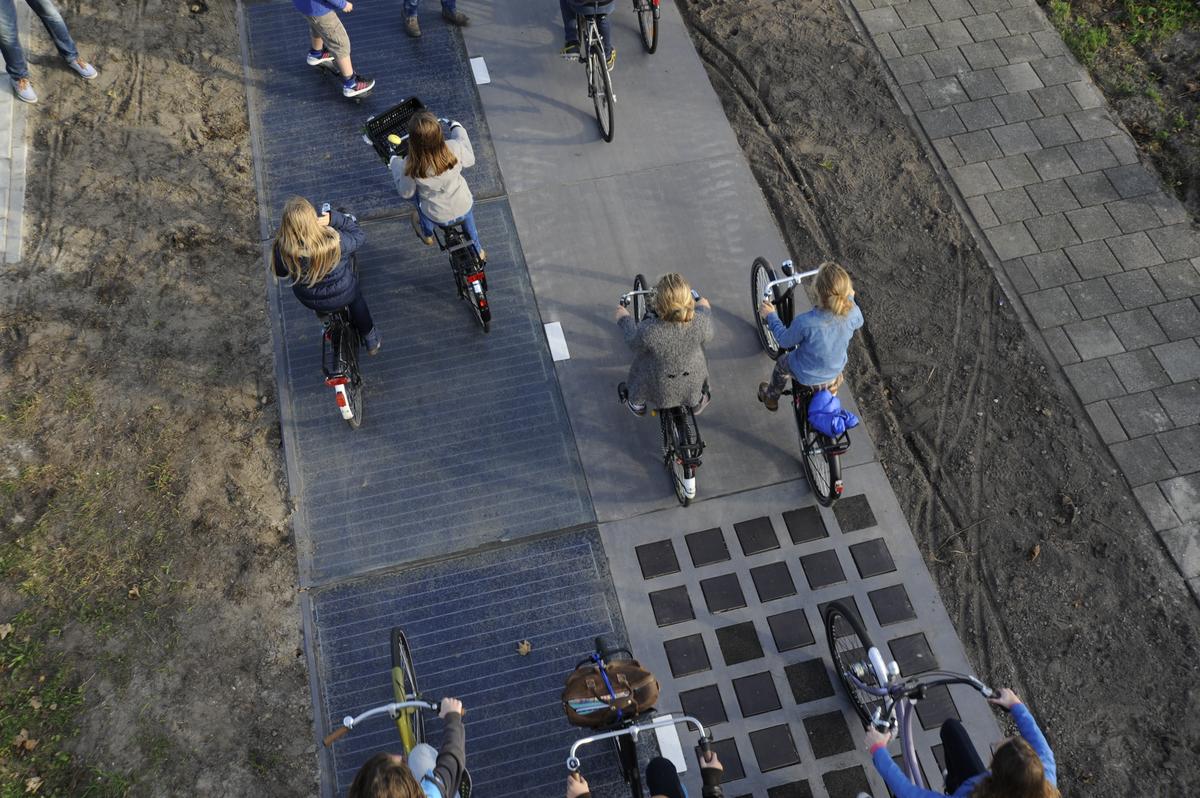 The Dutch Are Getting Solar Power From Bike Lanes