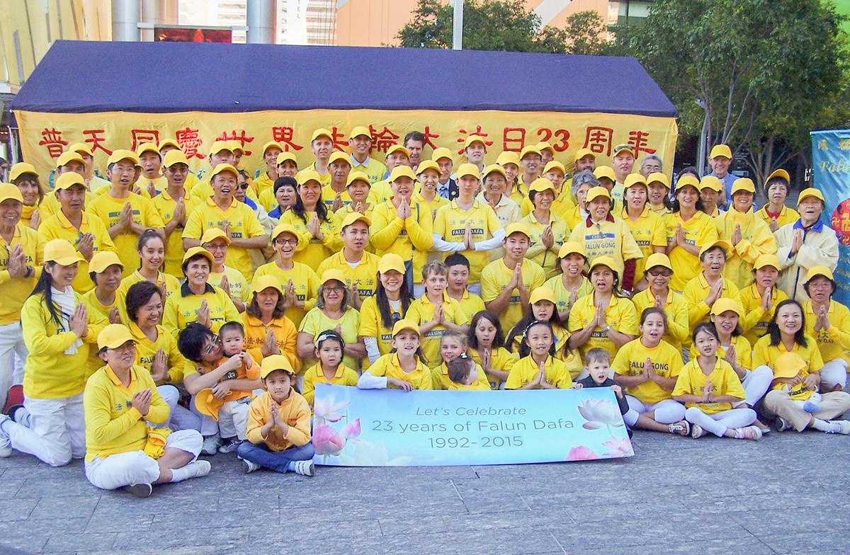 World Faun Dafa Day Celebrated in Brisbane, Australia