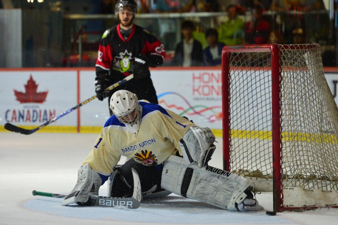 Pandoo Nation Nail Top Award at Ice Hockey 5’s