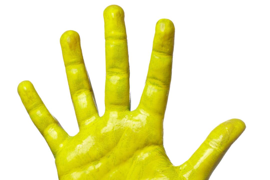 Slightest Touch Makes Liquid Glow Bright Yellow