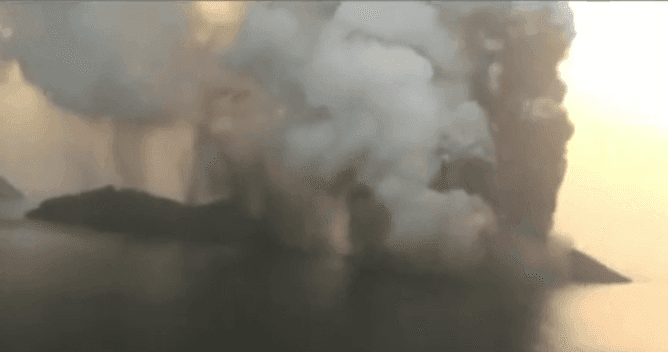 Rare Glimpse: Satellites Catch the Birth of Two Volcanic Islands