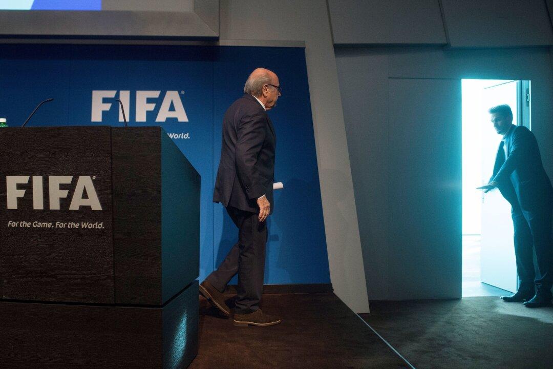 Head of FIFA Sepp Blatter Resigns as Law Enforcement Closes In
