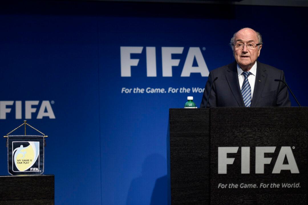 Blatter Says He Will Resign as FIFA President