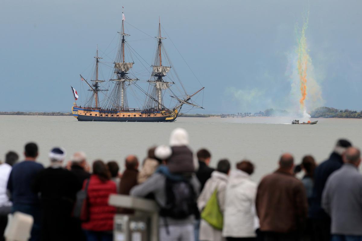 Replica of Revolutionary War-Era French Ship to Arrive in US