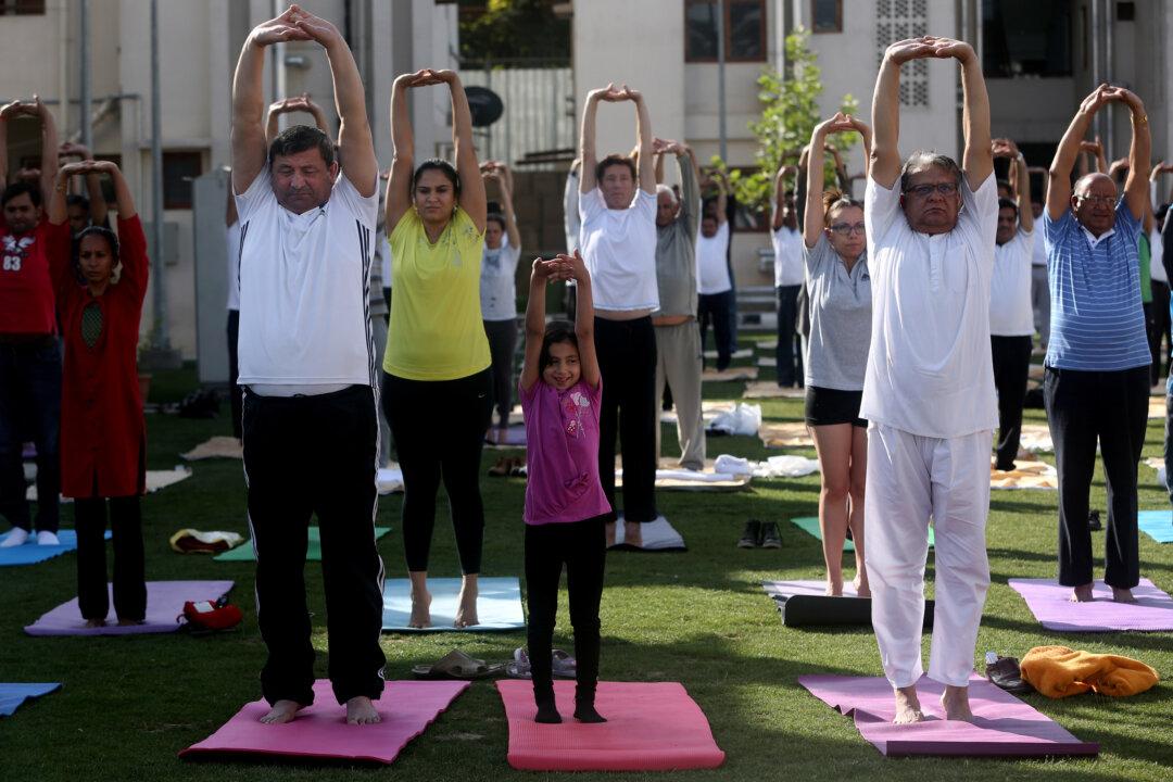 Millions of People Bend and Twist Their Bodies for Yoga Day
