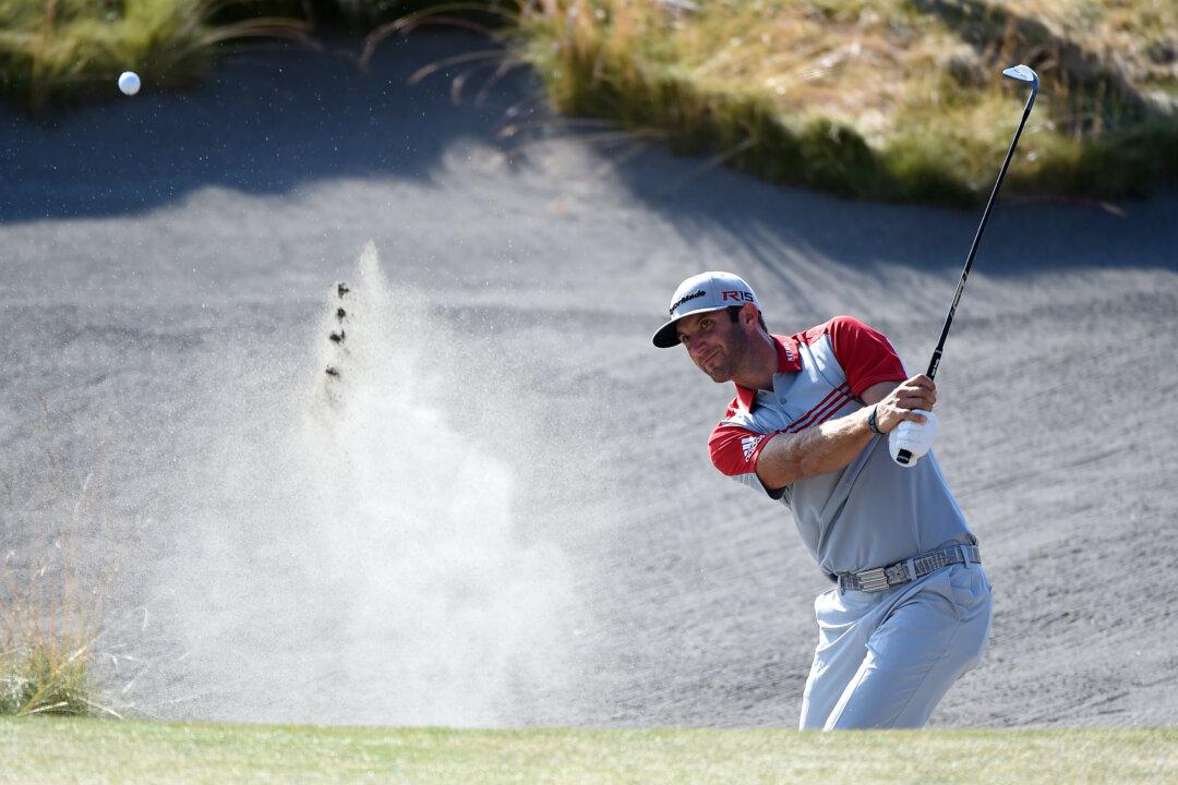 2015 U.S. Open: Dustin the Field