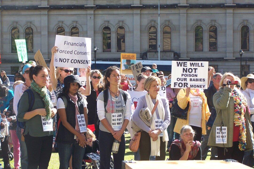 No Jab: No Play and No Pay for Child Care