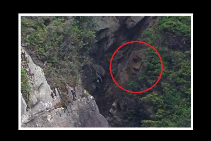 Mysterious, Giant Face Found on Cliff in Canada—Man-Made or Natural?
