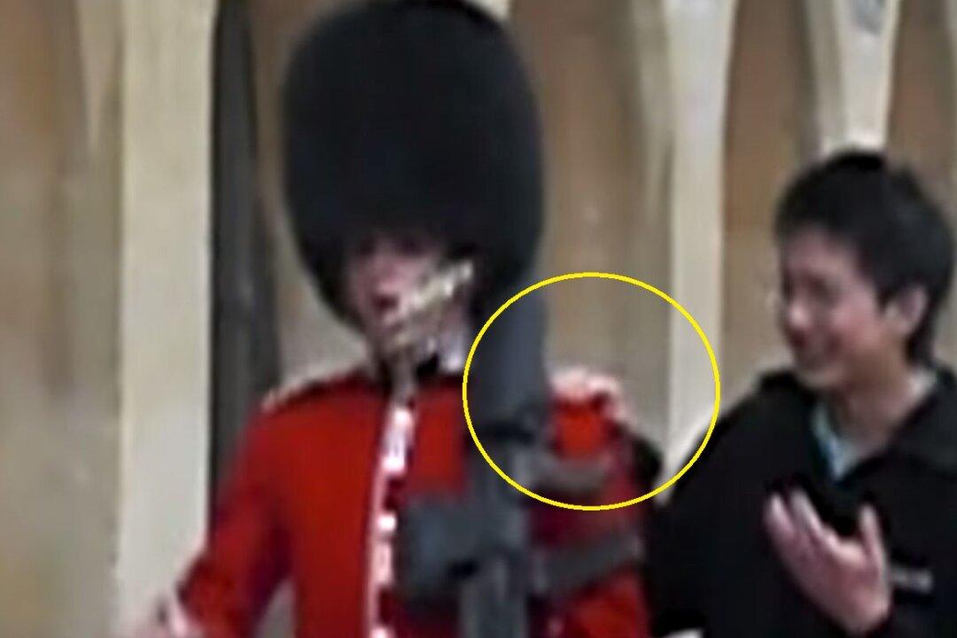 Clip: Don’t Touch the Queen’s Guard Soldiers Or Else