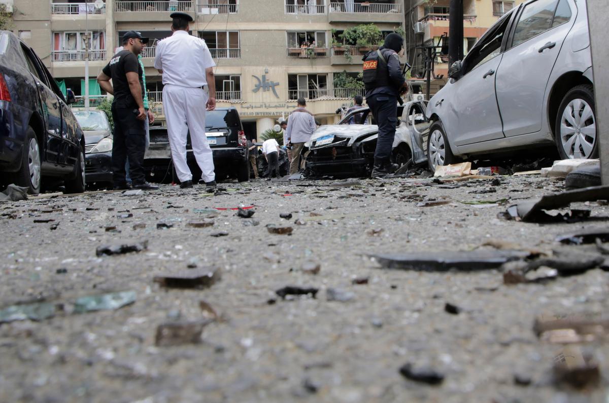 Egypt’s State Prosecutor Wounded in Bomb Attack in Cairo