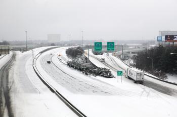 Winter Storms Hit South: Winter Storms Cause School Closings, Airport Havoc