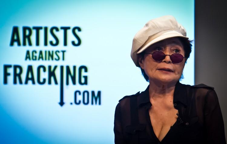 Make Art Not Gas, Says Yoko Ono