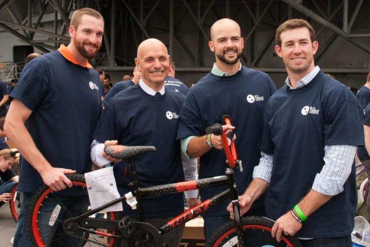 9/11 Survivors Build Bikes for U.S. Military Children