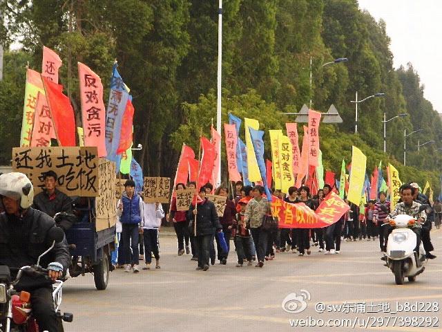 In China, 30 Mass Demonstrations in a Single Day