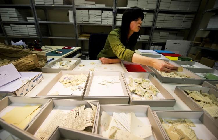 Trash Bags Reveal Stasi Spy Secrets